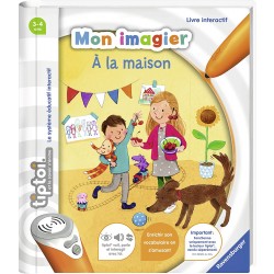 Ravensburger - Livre interactif tiptoi - Mon imagier à la maison