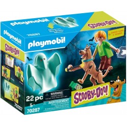Playmobil - 70287 - Scooby-Doo ! - SCOOBY-DOO! Scooby & Sammy avec fantôme