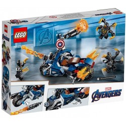 Lego - 76123 - Marvel Avengers - Captain America et l'attaque des Outriders