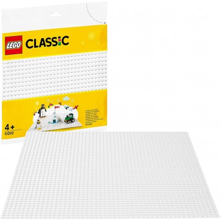 Lego - 11010 - Classic - La plaque de base blanche
