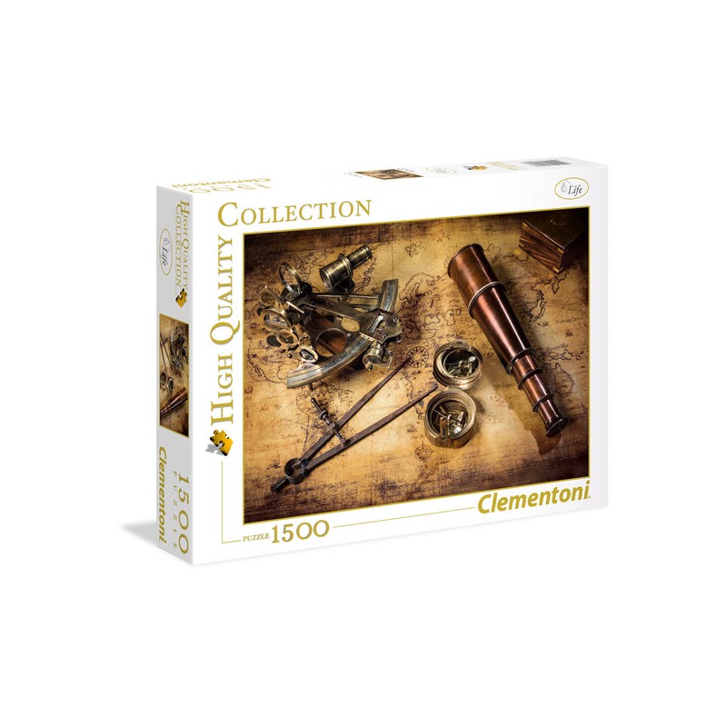 Clementoni - Puzzle 1500 pièces - Course au trésor