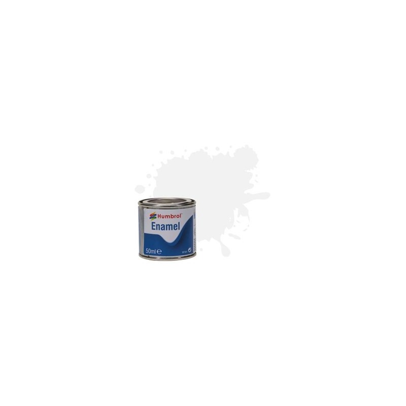 Humbrol - Enamel H22 - Peinture - Blanc brillant - 50 ml