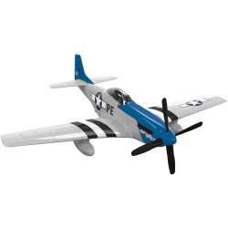 Airfix - Maquette d'avion - Quick Build - Mustang P-51 D-Day