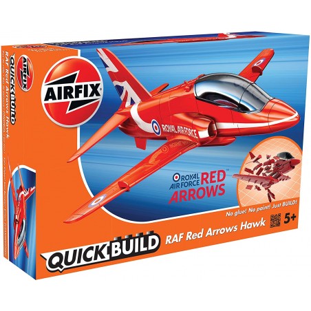 Airfix - Maquette d'avion - Quick Build - Hawk RAF Red Arrows