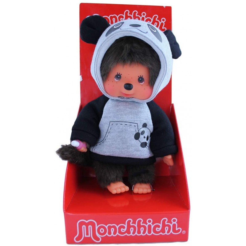 Bandai - Monchhichi - peluche - Panda 20 cm - SE22353