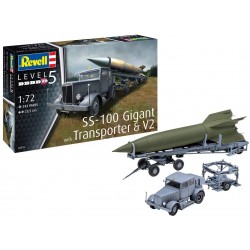 Revell - 3310 - Maquettes militaires - Ss-100 gigant et transporter et v2