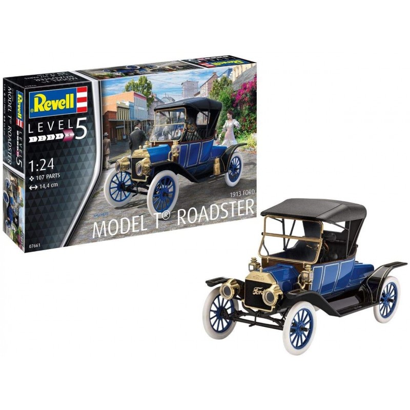 Revell - 7661 - Maquette Voiture - Ford t modell roadster (1913)