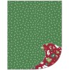 Rayher - Papier de bricolage A4 - 21,3 x 30 cm - 220g/m2 - Motif étoiles de Noël