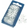 Rayher - Blister de 25 attaches parisiennes - Flocon de neige - 1,5 cm