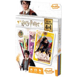 Jeu de société - Jeu de 4 en 1 - Jeu de 7 famille et actions - Harry Potter