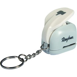 Rayher - Mini perforatrice en porte clé - Motif pouce levé Like