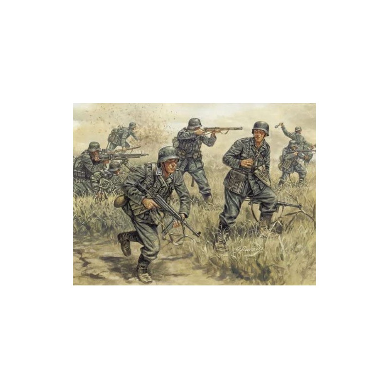Italeri - I6033 - Maquette - Figurine - Infanterie Allemande - Echelle 1:72