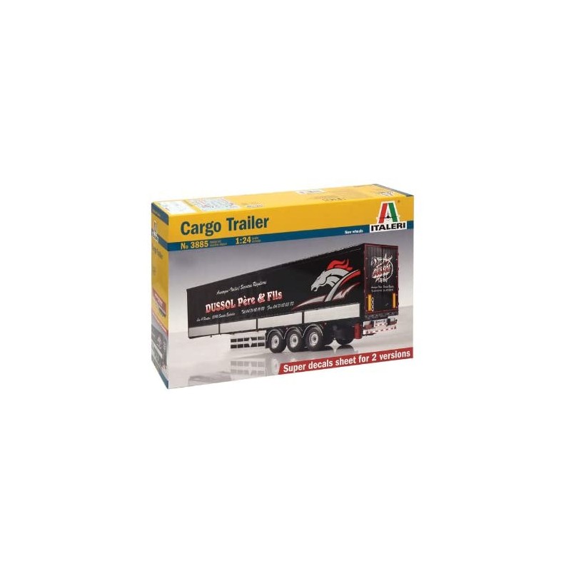 Italeri - I3885 - Maquette - Camion - Remorque Bâchée