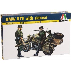 Italeri - 315 - Maquette - Chars d'assaut - BMW R75 - Echelle 1:35