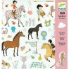 Djeco - DJ08881 - Stickers - Les chevaux