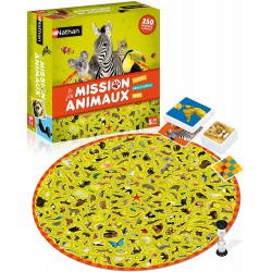 Nathan - Mission Animaux - jeu pour la famille dès 5 ans