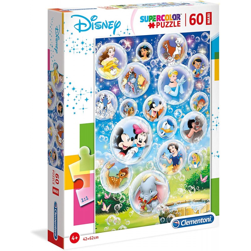 Clementoni - Puzzle 60 pièces - Disney Classics