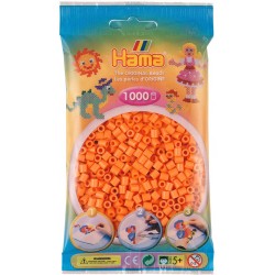 Hama - Perles - 207-79 - Taille Midi - Sachet 1000 perles abricot