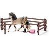 Schleich - 42270 - Accessoire pour figurine - Kit de soin pour chevaux andalous