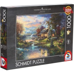 Schmidt - Puzzle 1000 pièces - Dans le paradis naturel