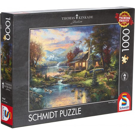 Schmidt - Puzzle 1000 pièces - Dans le paradis naturel