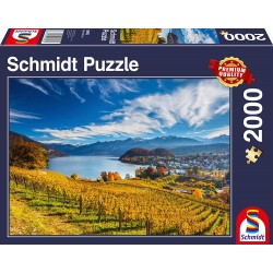 Schmidt - Puzzle 2000 pièces - Vignobles