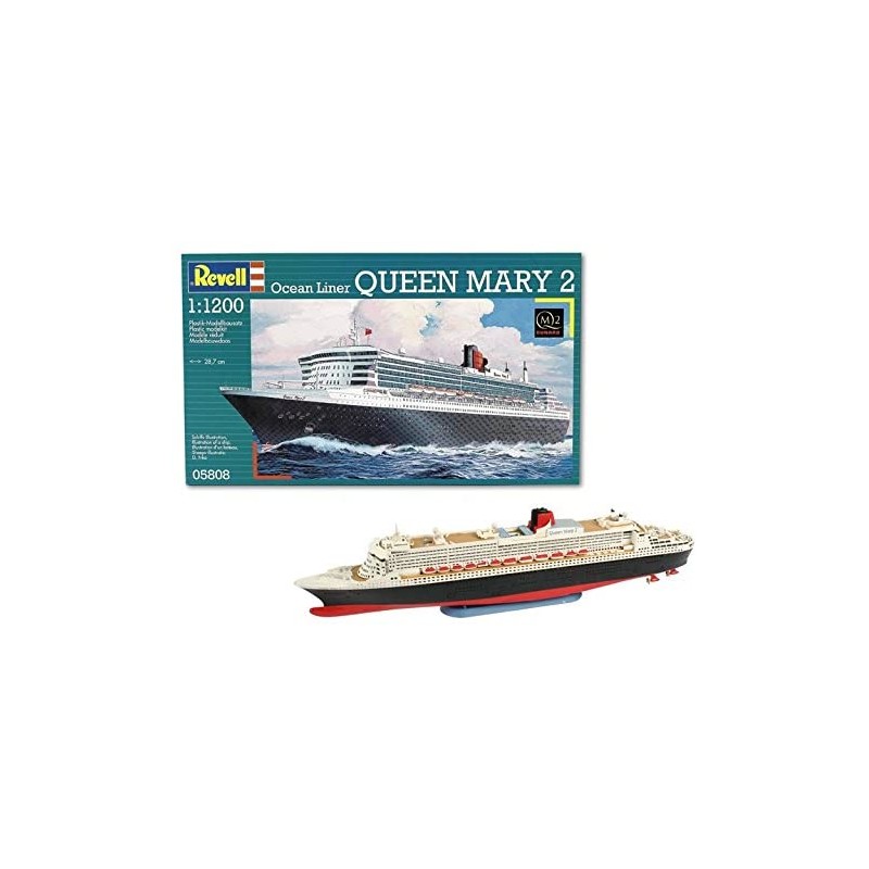 Revell - 5808 - Maquette bateau - Queen mary 2