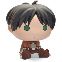 Plastoy - Figurine - 80074 - Attaque des Titans - Tirelire Chibi - Eren