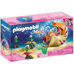 Playmobil - 70098 - Magic - Sirène avec escargot des mers