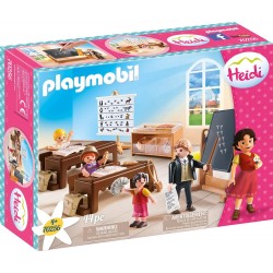 Playmobil - 70256 - Heidi - Salle de classe à Dorfli