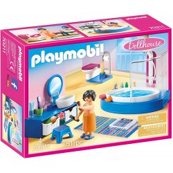 Playmobil - 70211 - La Maison traditionnelle - Salle de bain avec baignoire