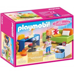 Playmobil - 70209 - La Maison traditionnelle - Chambre d'enfant avec canapé-lit