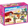 Playmobil - 70207 - La Maison traditionnelle - Salon avec cheminée