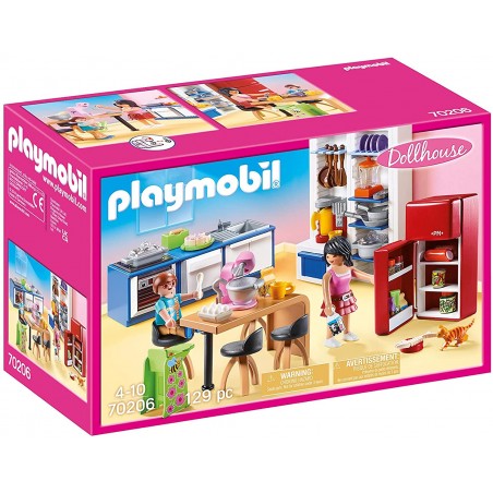 Playmobil - 70206 - La Maison traditionnelle - Cuisine familiale