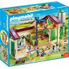 Playmobil - 70132 - La vie à la ferme - Grande ferme avec silo et animaux
