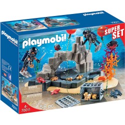 Playmobil - 70011 - Super Set - Unité de plongé