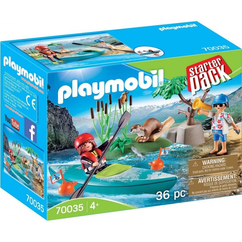 Playmobil - 70035 - Family Fun - Starter Pack Sportifs et kayak
