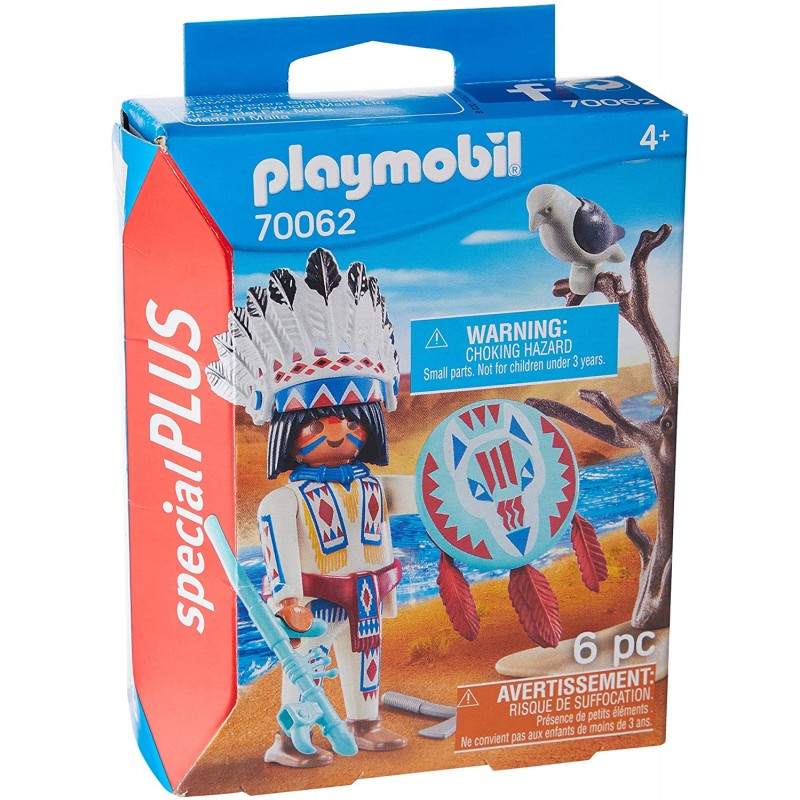 Playmobil - 70062 - Special Plus - Chef de tribu autochtone
