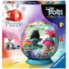 Ravensburger - Puzzle 3D Ball 72 pièces - Trolls 2