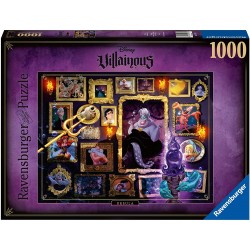 Ravensburger - Puzzle 1000 pièces - Ursula - Disney Villainous