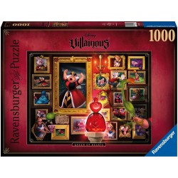 Ravensburger - Puzzle 1000 pièces - La Reine de c?ur - Disney Villainous