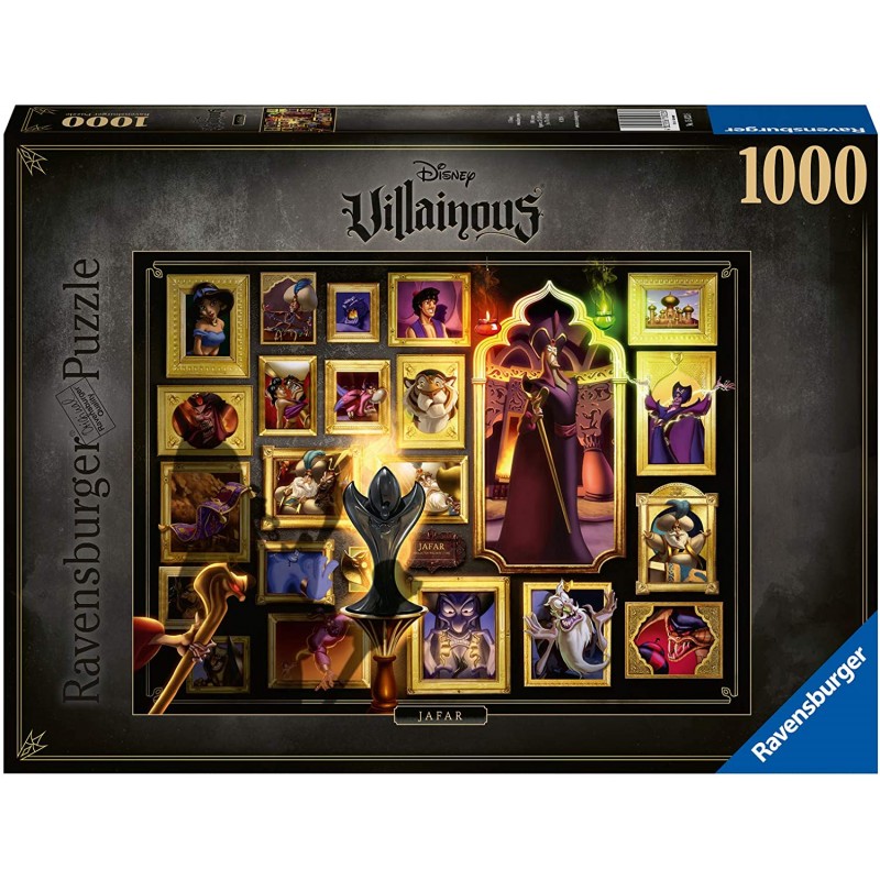 Ravensburger - Puzzle 1000 pièces - Jafar - Disney Villainous