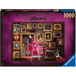 Ravensburger - Puzzle 1000 pièces - Capitaine Crochet Disney Villainous