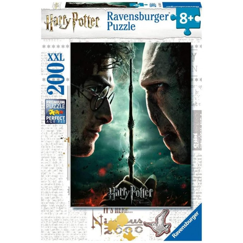 Ravensburger - Puzzle 200 pièces XXL - Harry Potter vs Voldemort