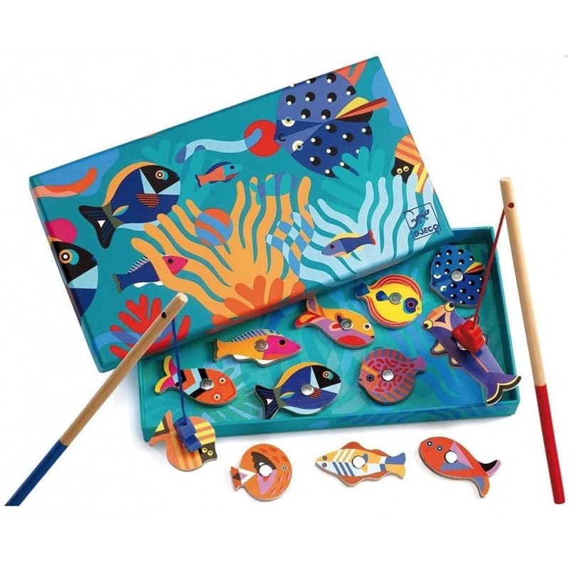 Djeco - DJ01658 - Pêches magnétiques - Fishing Graphic