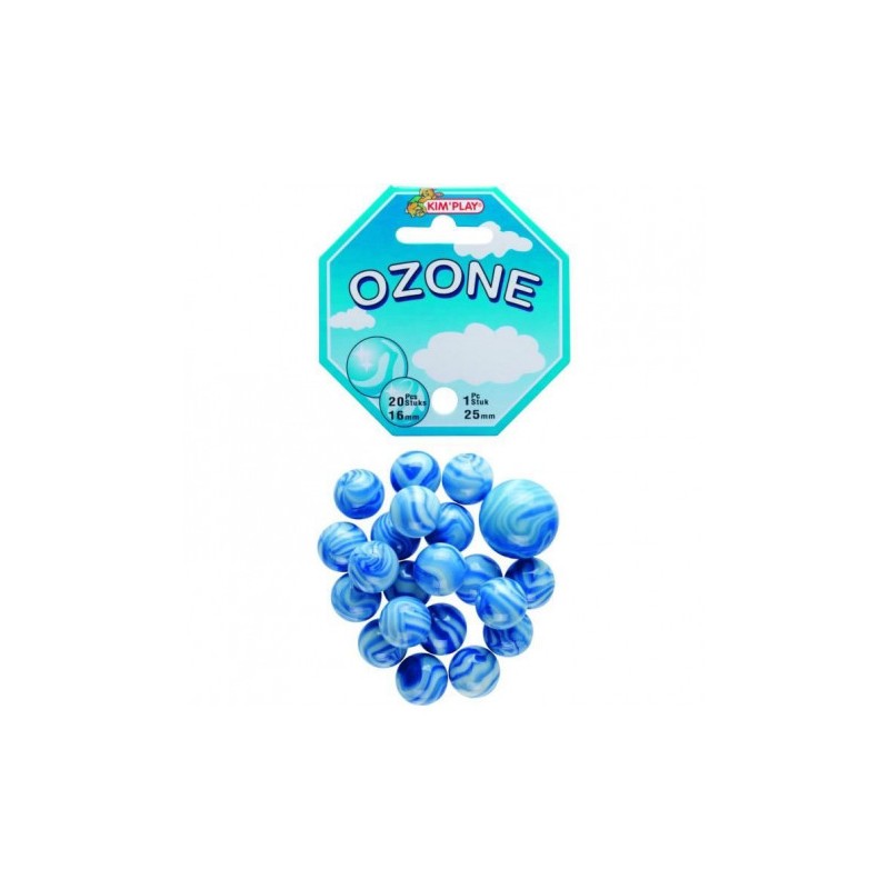 Kim Play - Filet de 20 billes et 1 calot - Ozone