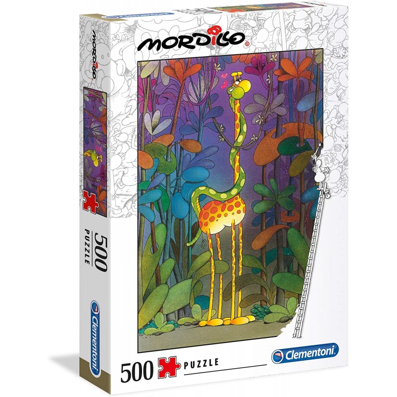 Clementoni - Puzzle 500 pièces - L'Amant de Mordillo