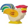 Holztiger - Figurine animal en bois - Coq