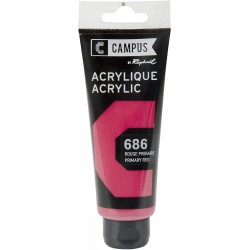 Raphaël - Acrylique Raphaël 100 ml n 686 Rouge Primaire