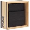 Kapla - Jeu de construction en bois - Coffret de 40 Planchettes - Noir